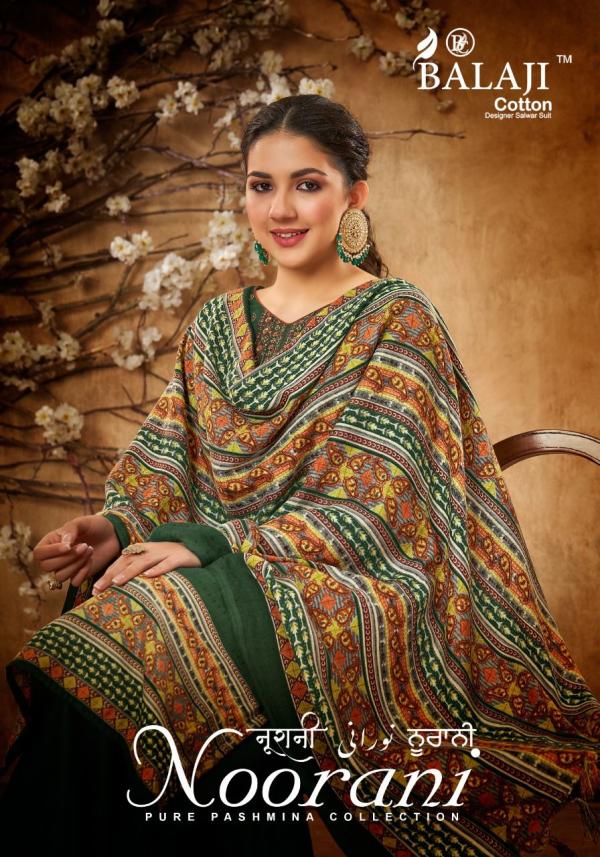 Balaji Noorani Pashmina Designer Exclusive Dress Material